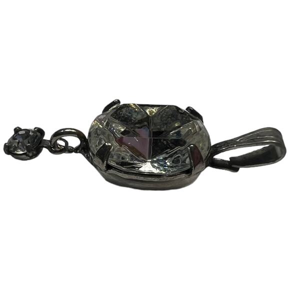 Faux Diamond Small Drop Pendant - Elegant & Sparkling Design - Picture 5 of 8